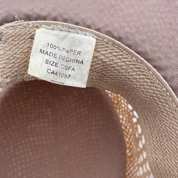 Men's Greg Norman Signature Straw Golf‎ Hat - Picture 5 of 8